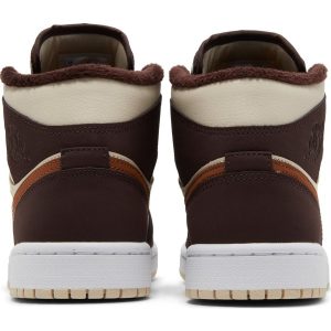 Wmns Air Jordan 1 Mid SE 'Cream Dark Chocolate' DO6699-200