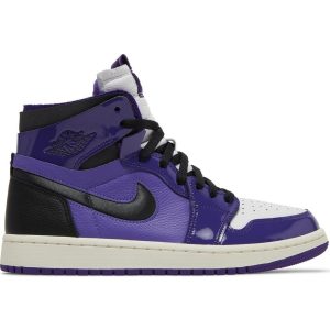 Wmns Air Jordan 1 Zoom Comfort 'Court Purple Patent' CT0979-505