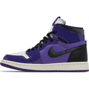 Wmns Air Jordan 1 Zoom Comfort 'Court Purple Patent' CT0979-505
