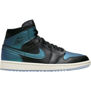 Wmns Air Jordan 1 Mid 'Metallic Turquoise' BQ6472-009