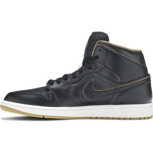 Air Jordan 1 Mid 'Black Gold' 554724-042