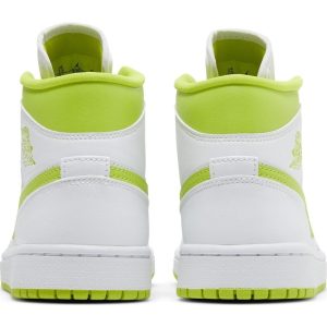 Wmns Air Jordan 1 Mid 'White Lime' BQ6472-131