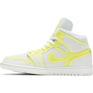 Wmns Air Jordan 1 Mid LX 'Off White Opti Yellow' DA5552-107