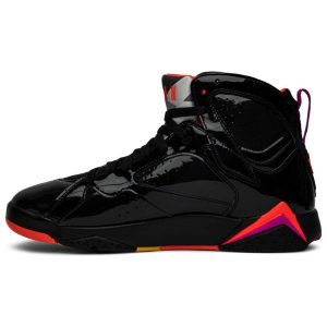 Wmns Air Jordan 7 Retro 'Black Gloss' 313358-006