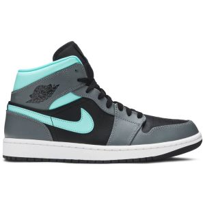 Air Jordan 1 Mid 'Grey Aqua' 554724-063
