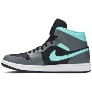 Air Jordan 1 Mid 'Grey Aqua' 554724-063