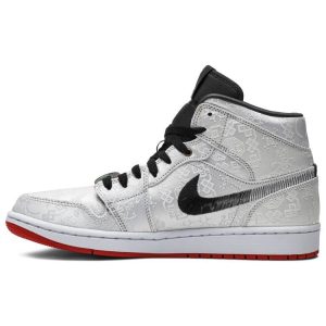 CLOT x Air Jordan 1 Mid 'Fearless' CU2804-100