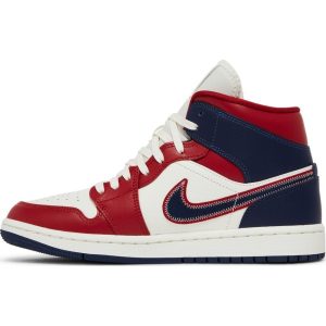 Wmns Air Jordan 1 Mid SE 'USA' 2022 DQ7648-600