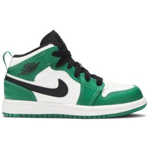 Air Jordan 1 Mid SE PS 'Pine Green' BQ6932-301