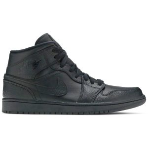 Air Jordan 1 Mid 'Triple Black' 2020 554724-091