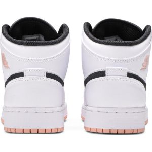 Air Jordan 1 Mid GS 'White Arctic Orange' 554725-180