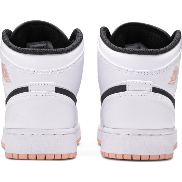 67358f5f138611ee8b5e00affb376782 Air Jordan 1 Mid GS 'White Arctic Orange' 554725-180