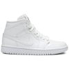 Wmns Air Jordan 1 Mid 'White Snakeskin' BQ6472-110
