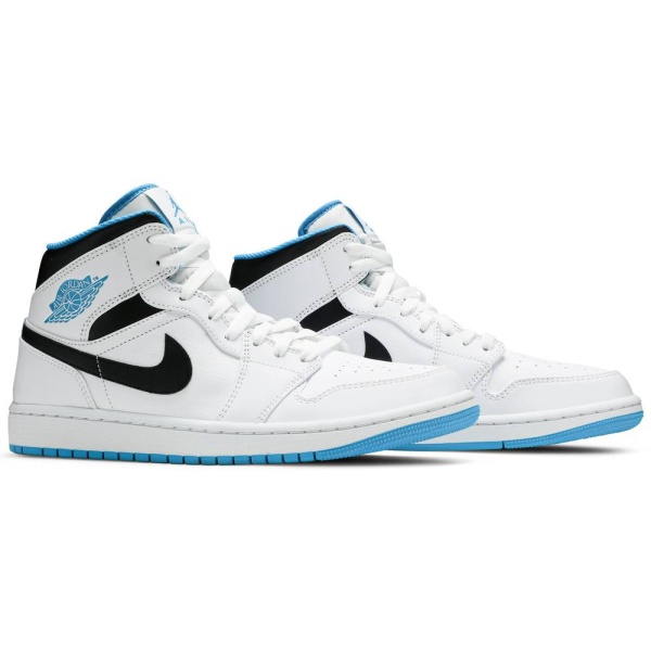 6b213f1a138611ee8b5e00affb376782 Air Jordan 1 Mid 'Laser Blue' 554724-141