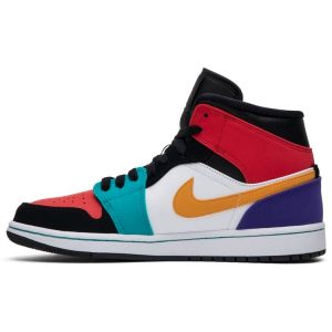Air Jordan 1 Mid 'Multi-Color' 554724-125