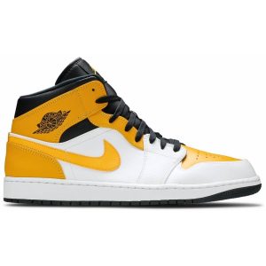 Air Jordan 1 Mid 'University Gold' 554724-170