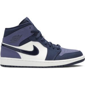 Air Jordan 1 Mid 'Sanded Purple' 554724-445