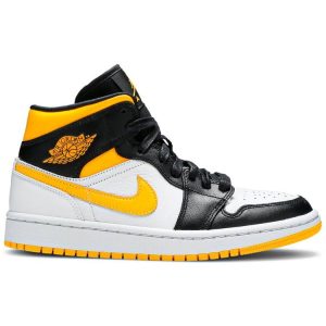 Wmns Air Jordan 1 Mid SE 'White Laser Orange' CV5276-107