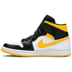 Wmns Air Jordan 1 Mid SE 'White Laser Orange' CV5276-107