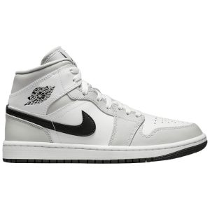 Wmns Air Jordan 1 Mid 'Grey Fog' BQ6472-015