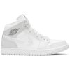 Air Jordan 1 Mid 'Swoosh Logo - Grey Camo' DC9035-100