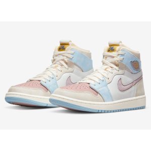 Wmns Air Jordan 1 High Zoom Comfort 'Pink Oxford Plum Fog' DQ5092-651