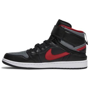 Air Jordan 1 High FlyEase 'Smoke Grey Gym Red' CQ3835-006