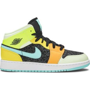 Air Jordan 1 Mid SE GS 'Clover' BQ6931-037