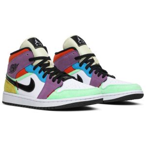 Wmns Air Jordan 1 Mid SE 'Lightbulb' CW1140-100