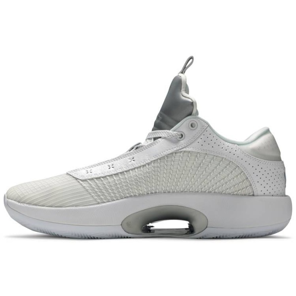 7ca01fe7138711ee8b5e00affb376782 Air Jordan 35 Low PF 'White Metallic Silver' CW2459-100