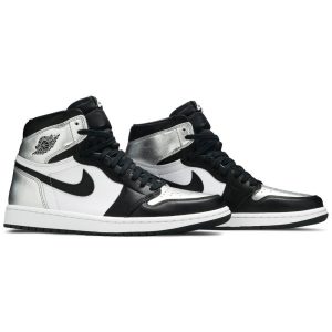 Wmns Air Jordan 1 Retro High OG 'Silver Toe' CD0461-001
