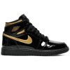 Air Jordan 1 Retro High OG 'Black Metallic Gold' 555088-032