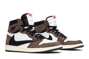 Travis Scott x Air Jordan 1 Retro High OG 'Mocha' Sample CD4487-100