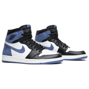 Air Jordan 1 Retro High OG 'Blue Moon' 555088-115