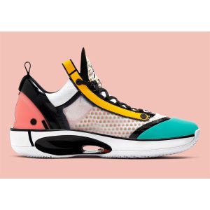 Guo Ailun x Air Jordan 34 Low 'Pop Art' CZ7748-100
