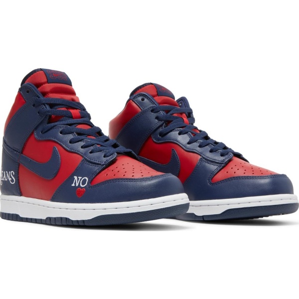 95b82ad9138911ee8b5e00affb376782 Supreme x Dunk High SB 'By Any Means - Red Navy' DN3741-600