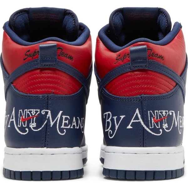 95c0828b138911ee8b5e00affb376782 Supreme x Dunk High SB 'By Any Means - Red Navy' DN3741-600