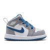 Air Jordan 1 Mid TD 'Cement True Blue' DQ8425-014