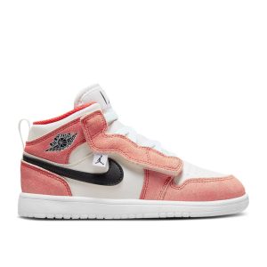 Air Jordan 1 Mid ALT SE PS 'Orange Suede' DZ4470-800