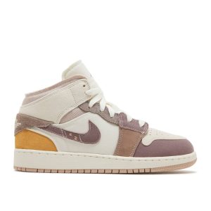 Air Jordan 1 Mid SE Craft GS 'Inside Out - Taupe Haze' DZ4466-102