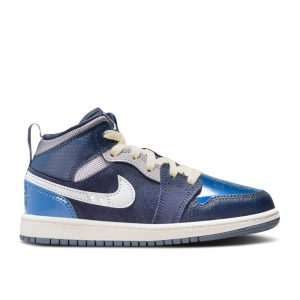 Air Jordan 1 Mid SE Craft PS 'Inside Out - Obsidian' DX2195-400