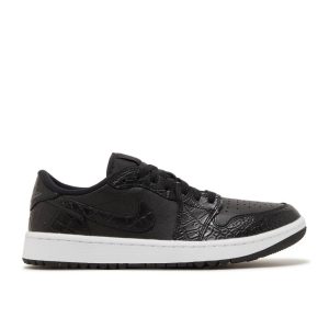 Air Jordan 1 Low Golf 'Black Crocodile' DD9315-003