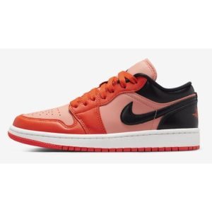 Wmns Air Jordan 1 Low SE 'Rush Orange Black' DM3379-600
