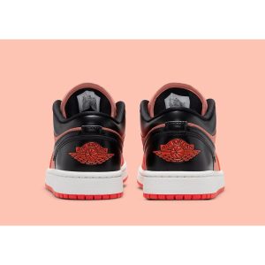 Wmns Air Jordan 1 Low SE 'Rush Orange Black' DM3379-600