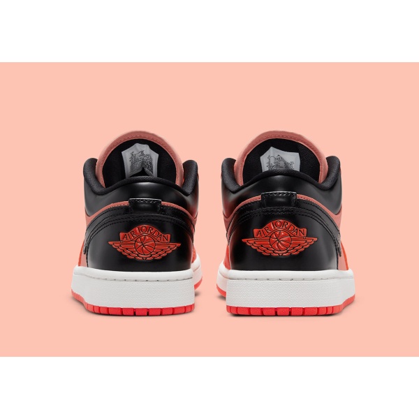 abebe8df138411ee8b5e00affb376782 Wmns Air Jordan 1 Low SE 'Rush Orange Black' DM3379-600