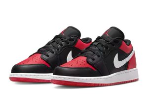 Air Jordan 1 Low GS 'Alternate Bred Toe' 553560-066