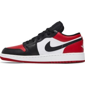 Air Jordan 1 Low GS 'Bred Toe' 553560-612