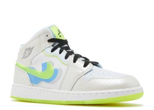 Air Jordan 1 Mid SE GS 'Warped Swoosh' DV1314-017