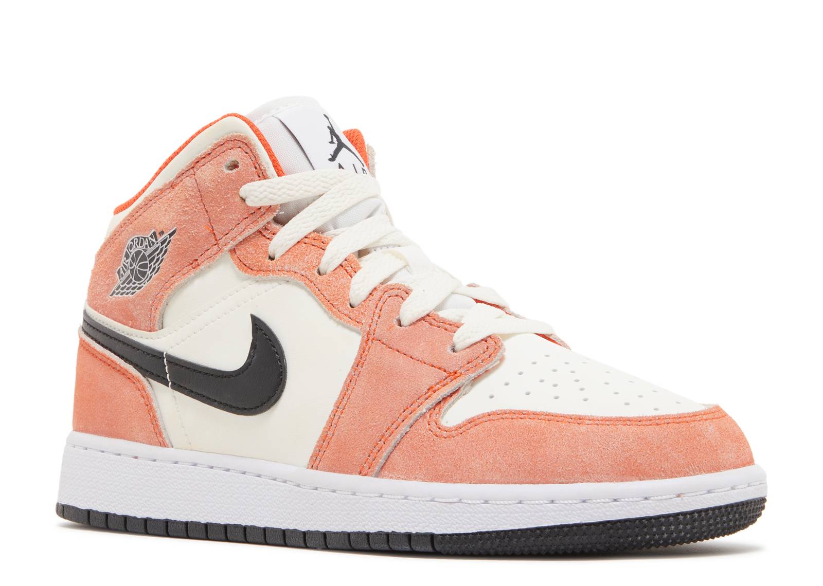 b7b37121138811ee8b5e00affb376782 Air Jordan 1 Mid SE GS 'Orange Suede' DV1336-800