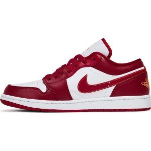 Air Jordan 1 Low 'Cardinal Red' 553558-607